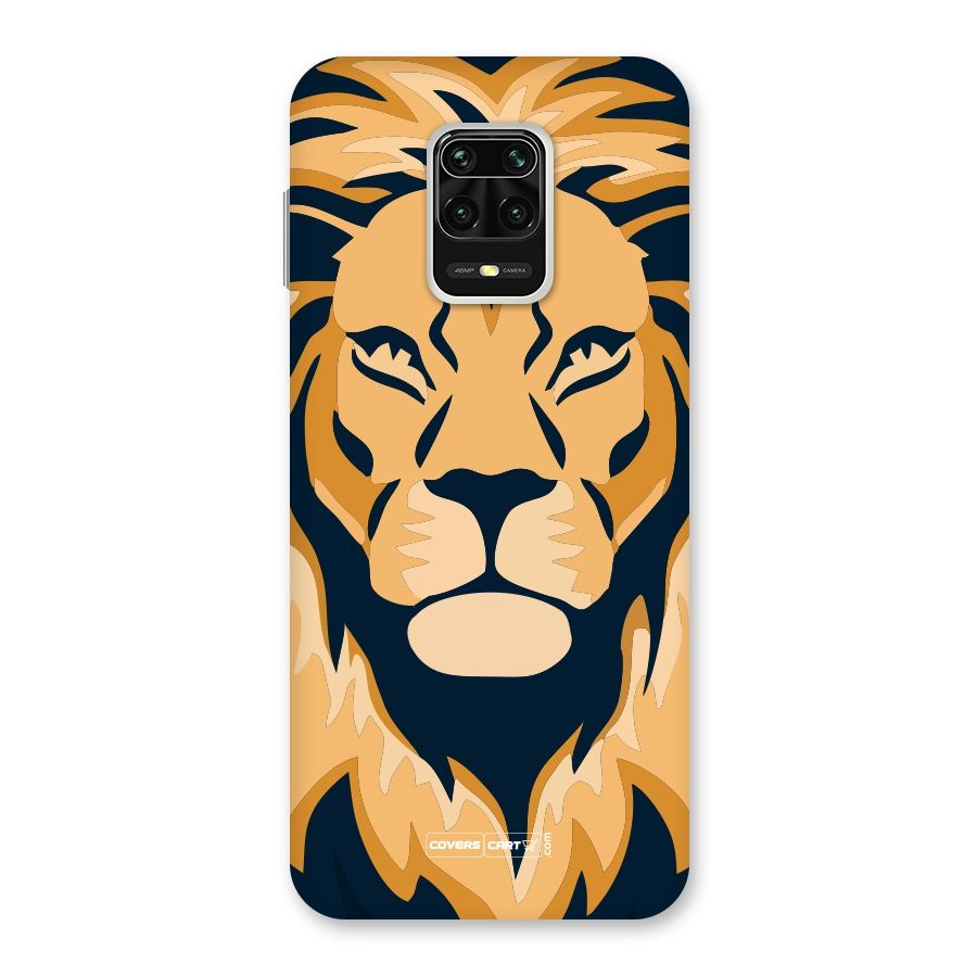 Designer Lion Back Case for Redmi Note 9 Pro