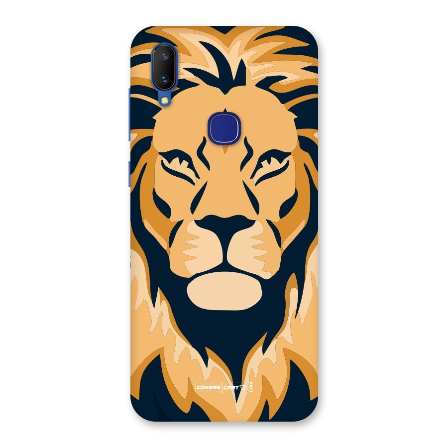 Designer Lion Back Case for Vivo V11