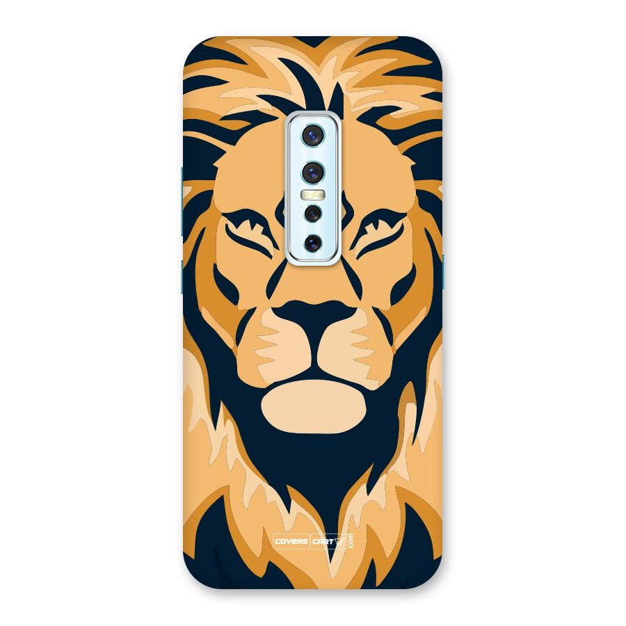 Designer Lion Back Case for Vivo V17 Pro