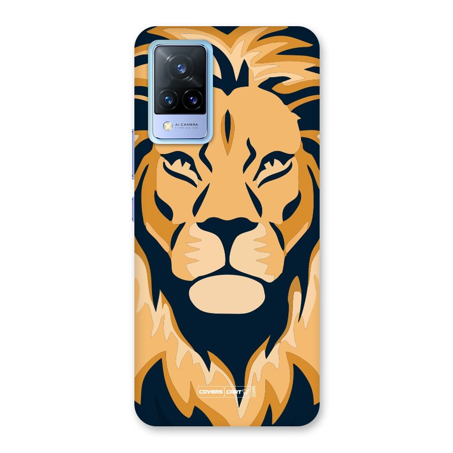 Designer Lion Back Case for Vivo V21 5G