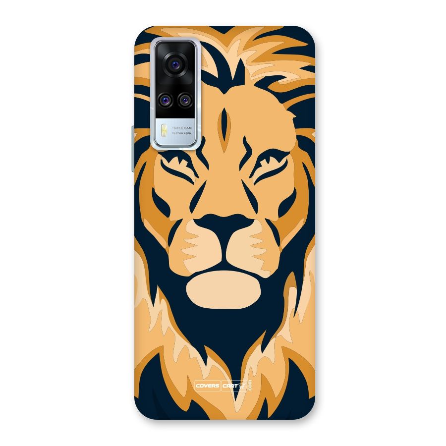 Designer Lion Back Case for Vivo Y31