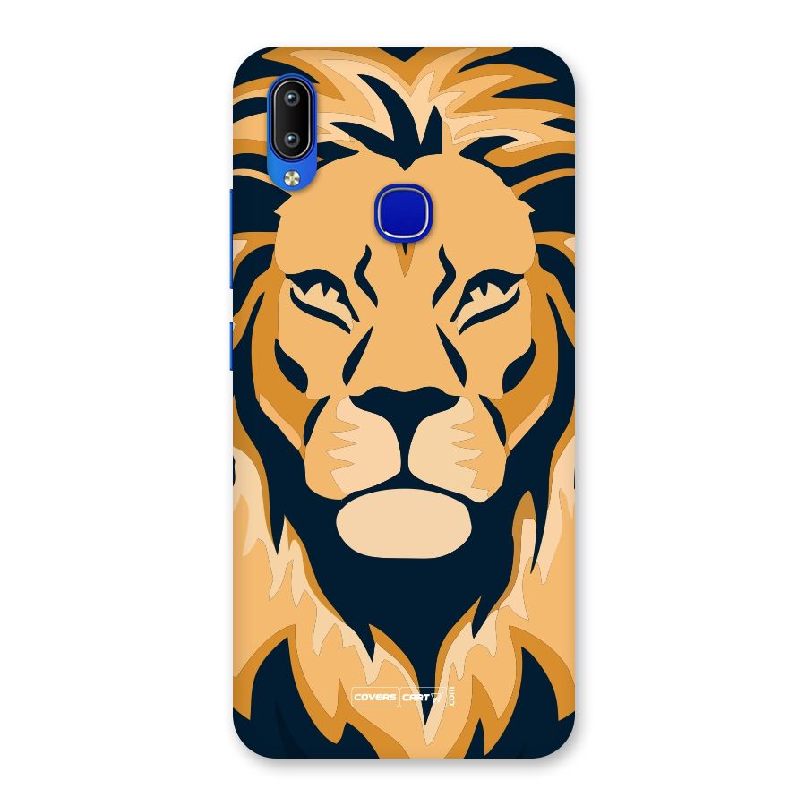 Designer Lion Back Case for Vivo Y91