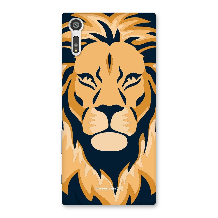 Designer Lion Back Case for Xperia XZ