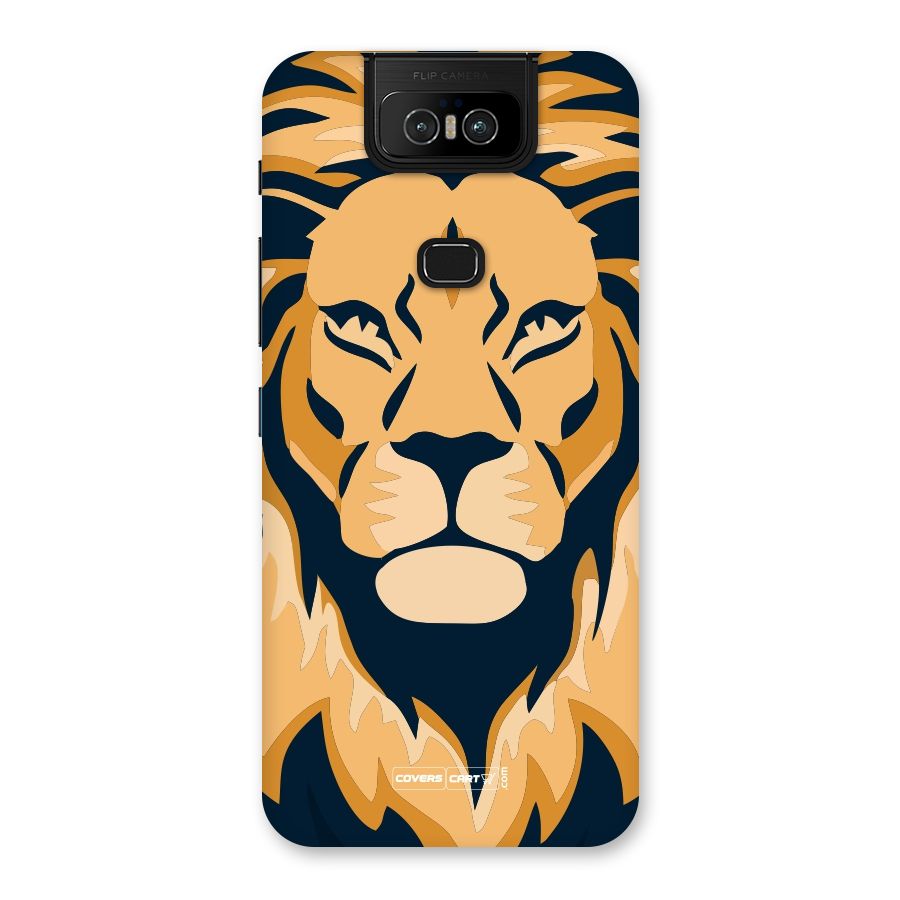 Designer Lion Back Case for Zenfone 6z