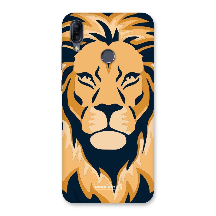 Designer Lion Back Case for Zenfone Max M2