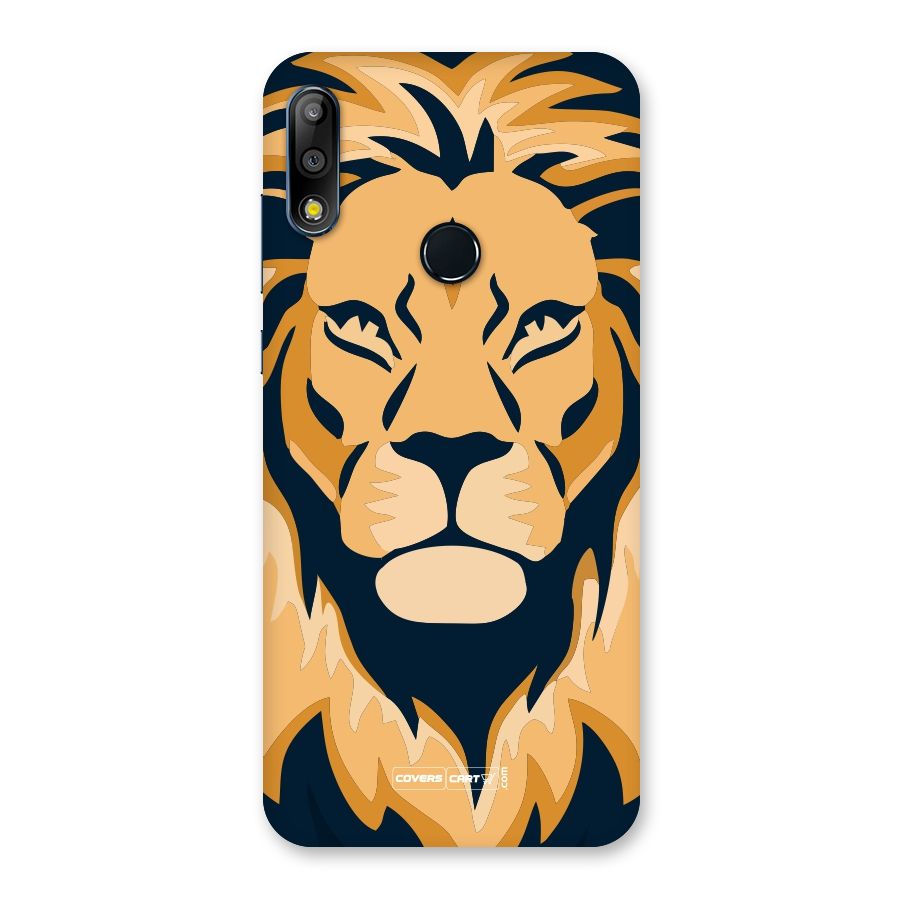Designer Lion Back Case for Zenfone Max Pro M2