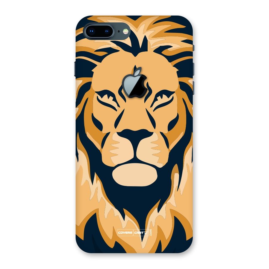 Designer Lion Back Case for iPhone 7 Plus Apple Cut