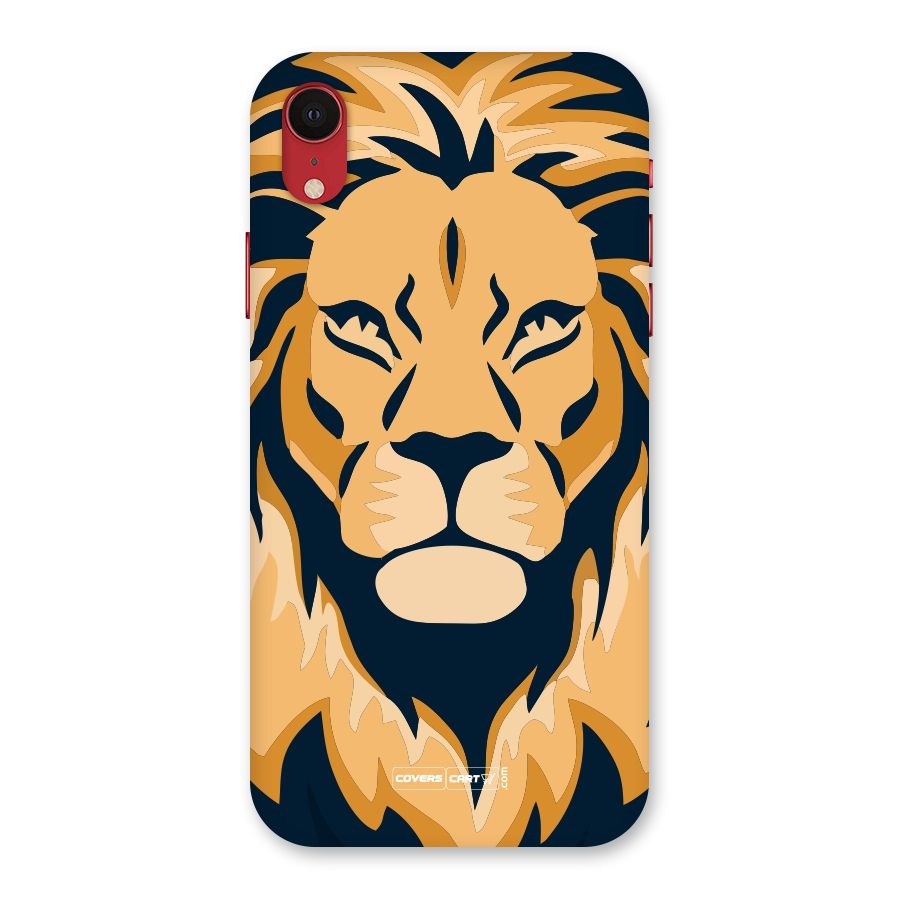 Designer Lion Back Case for iPhone XR
