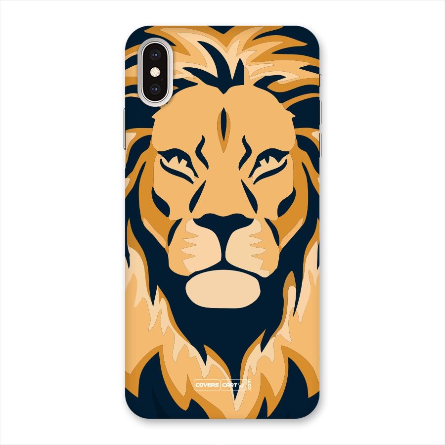 Designer Lion Back Case for iPhone XS Max