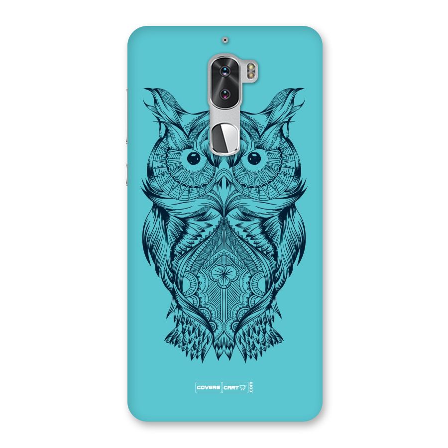 Designer Owl Back Case for Coolpad Cool 1