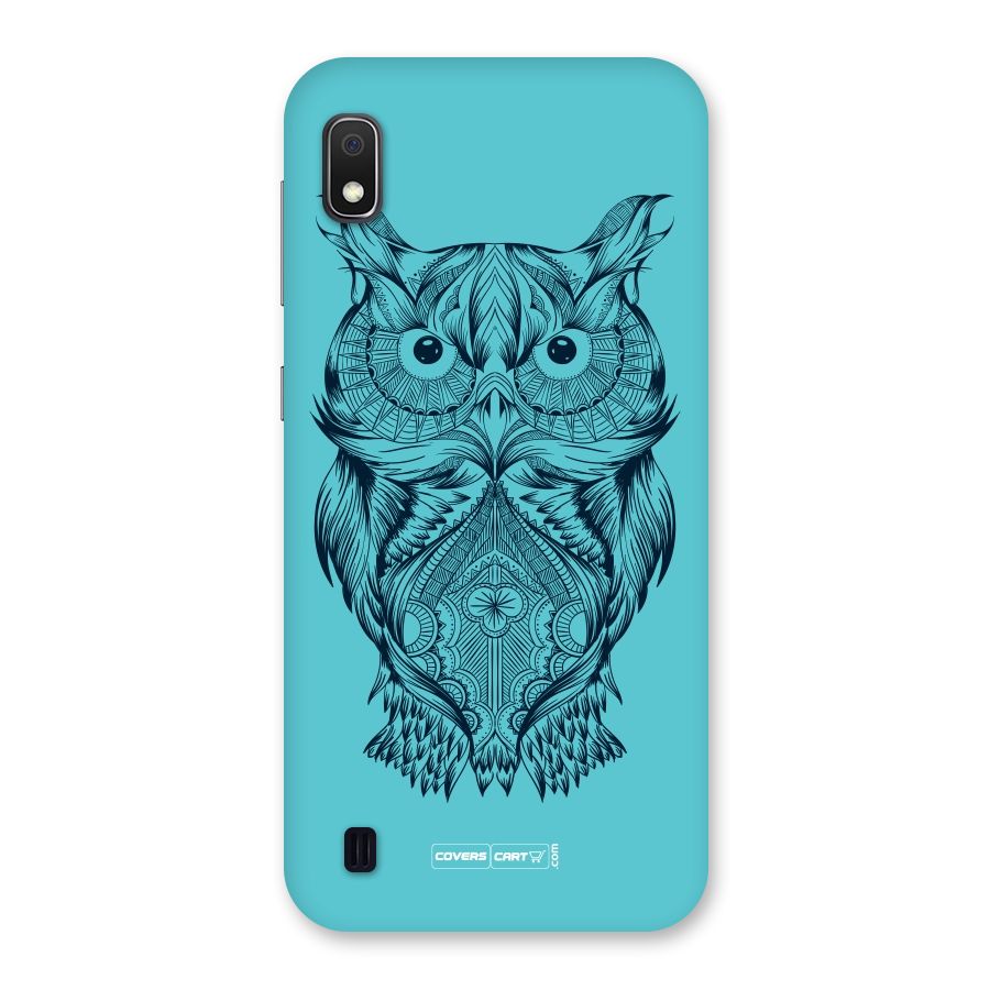 Designer Owl Back Case for Galaxy A10