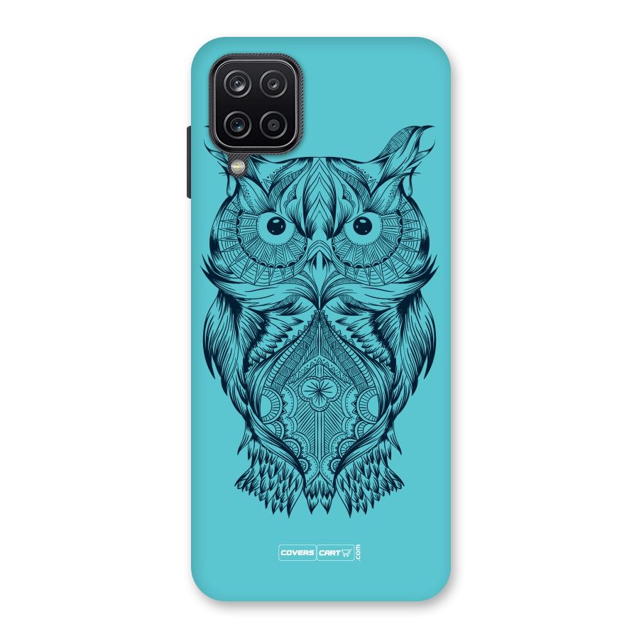 Designer Owl Back Case for Galaxy A12
