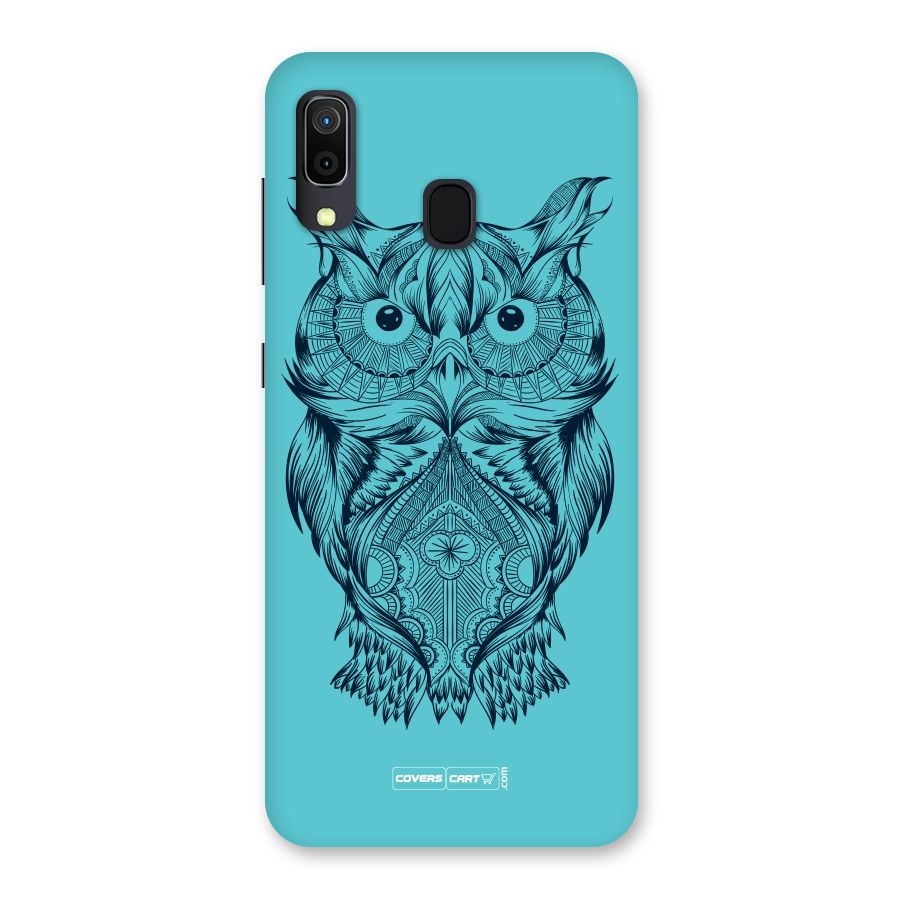 Designer Owl Back Case for Galaxy A30