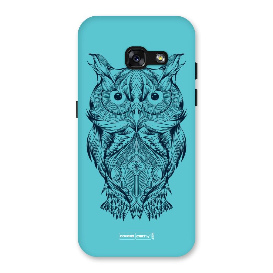 Designer Owl Back Case for Galaxy A3 (2017)