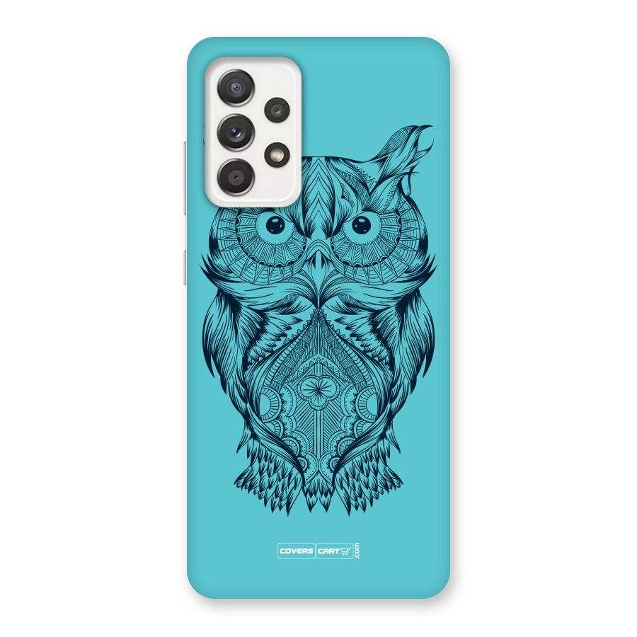 Designer Owl Back Case for Galaxy A52