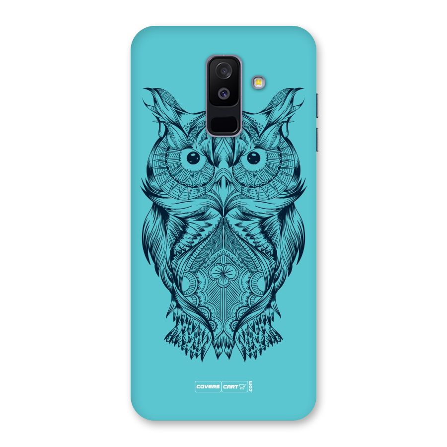 Designer Owl Back Case for Galaxy A6 Plus