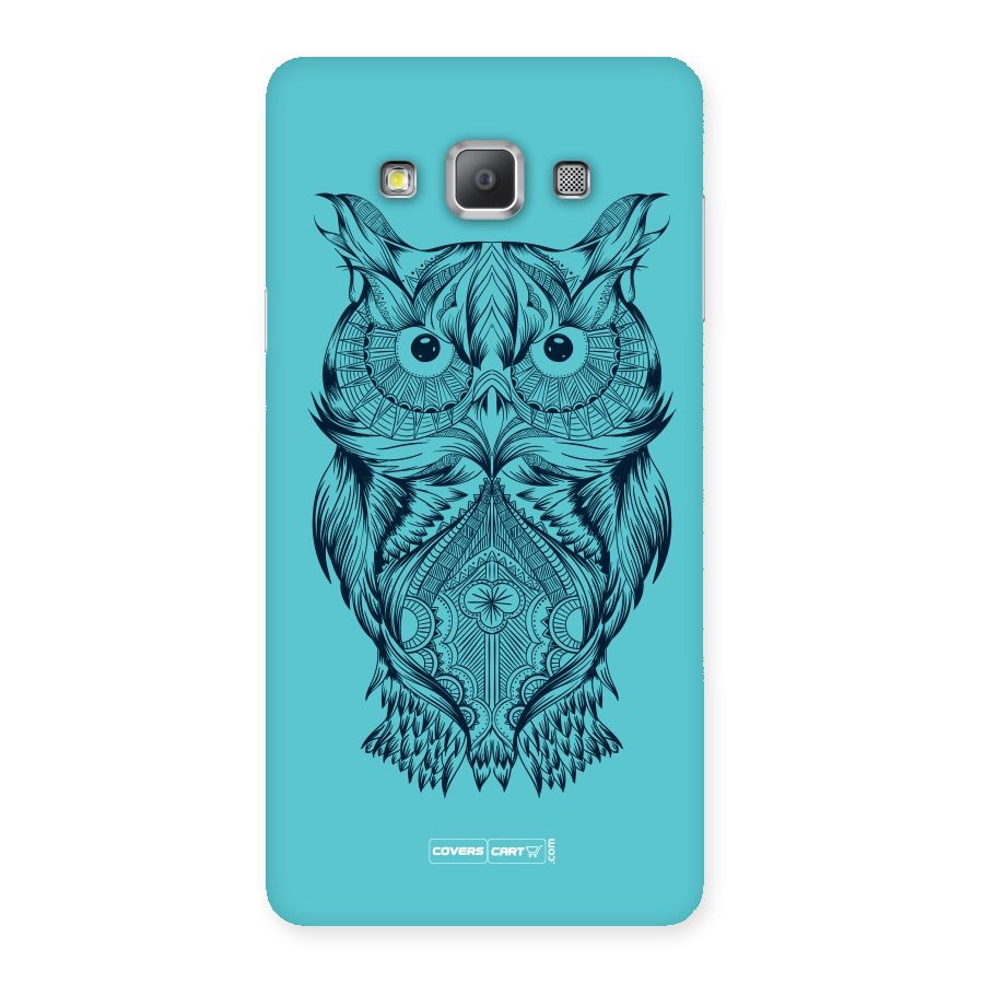 Designer Owl Back Case for Galaxy A7