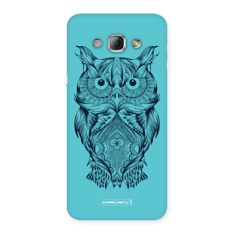 Designer Owl Back Case for Galaxy A8