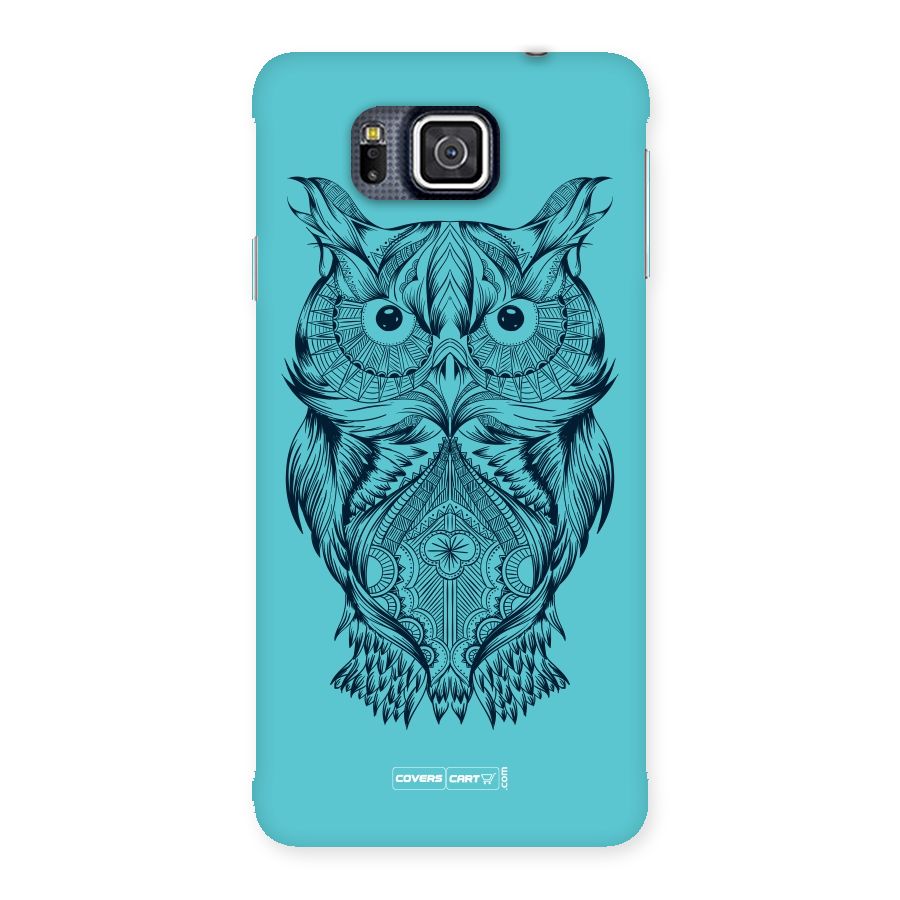 Designer Owl Back Case for Galaxy Alpha