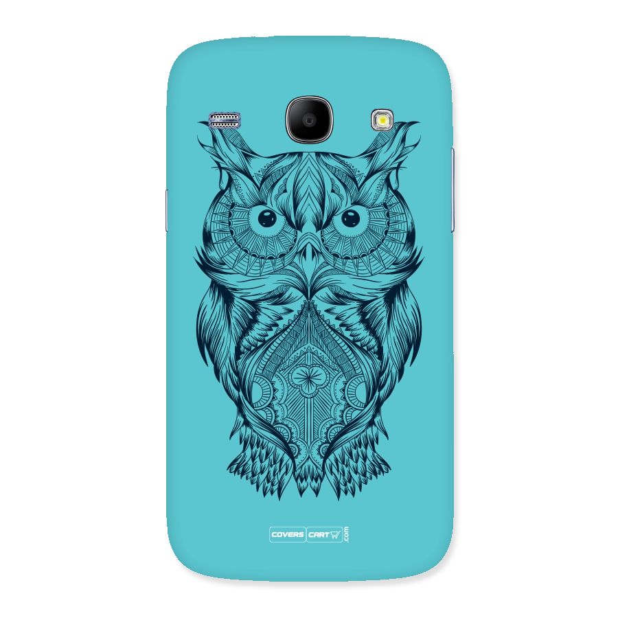 Designer Owl Back Case for Galaxy Core