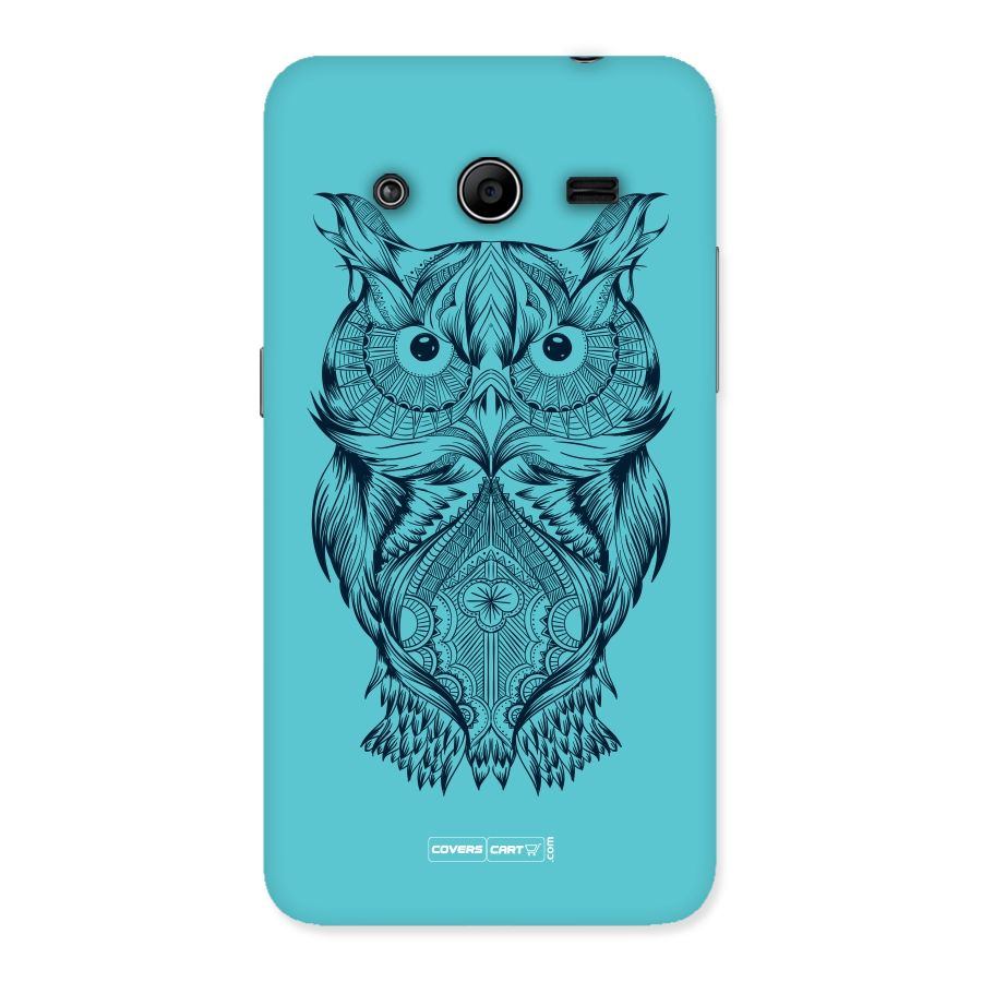Designer Owl Back Case for Galaxy Core 2