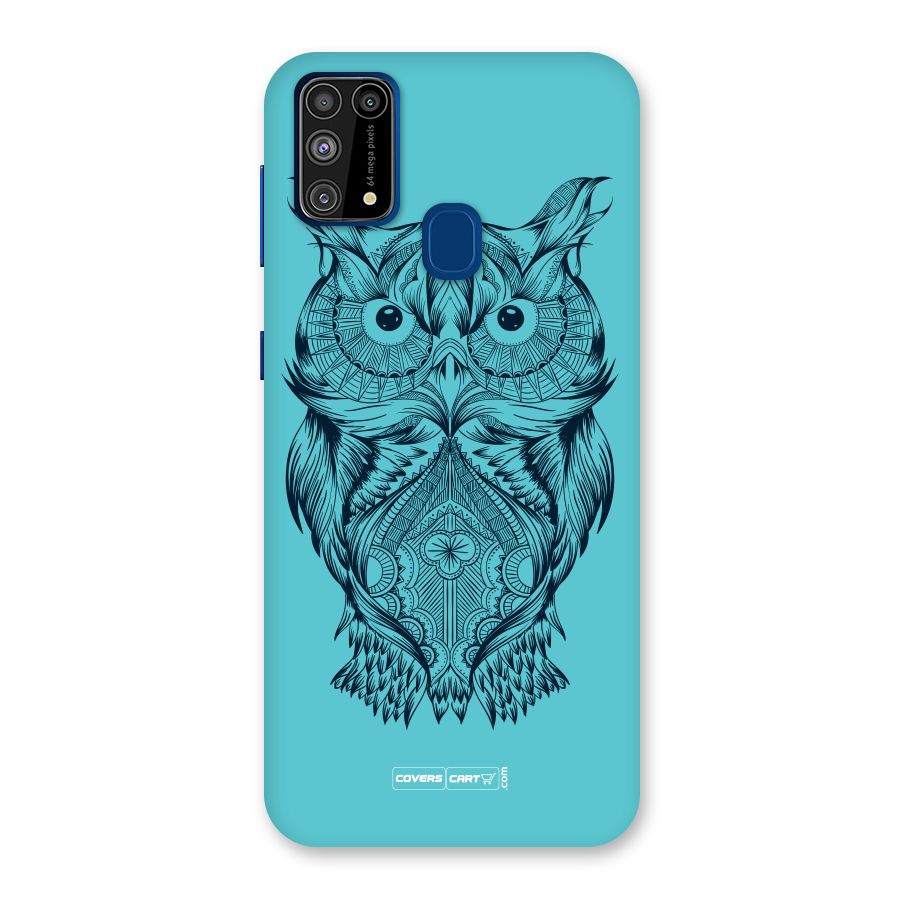 Designer Owl Back Case for Galaxy F41