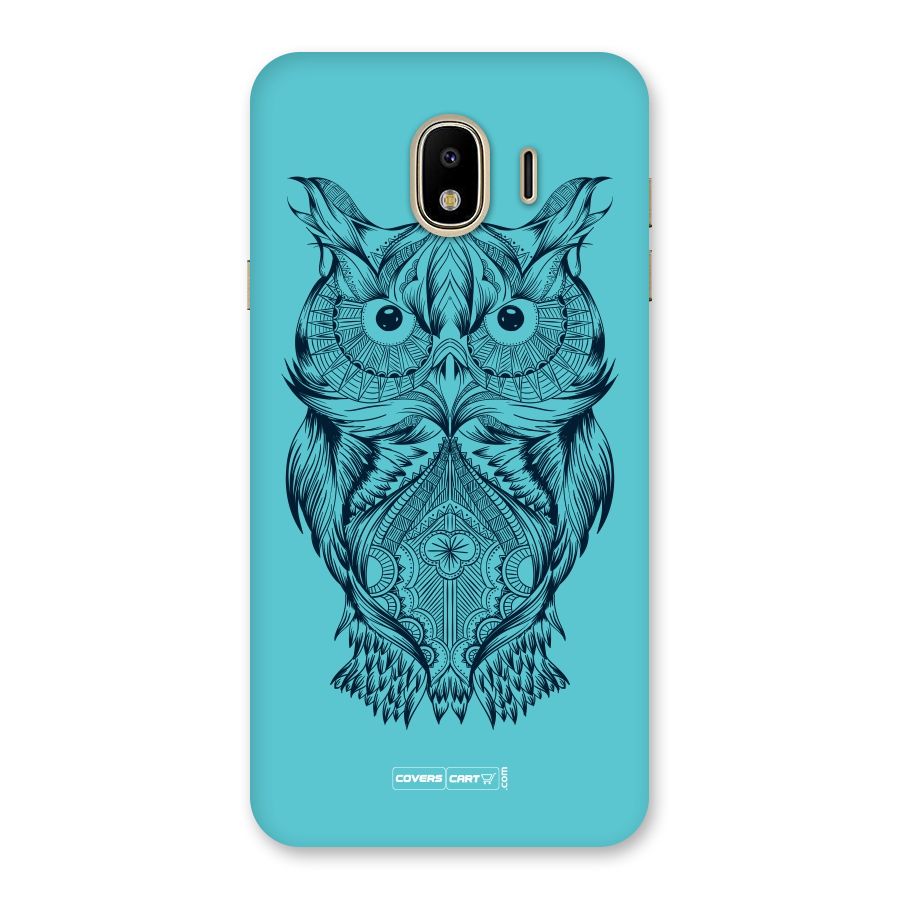 Designer Owl Back Case for Galaxy J4