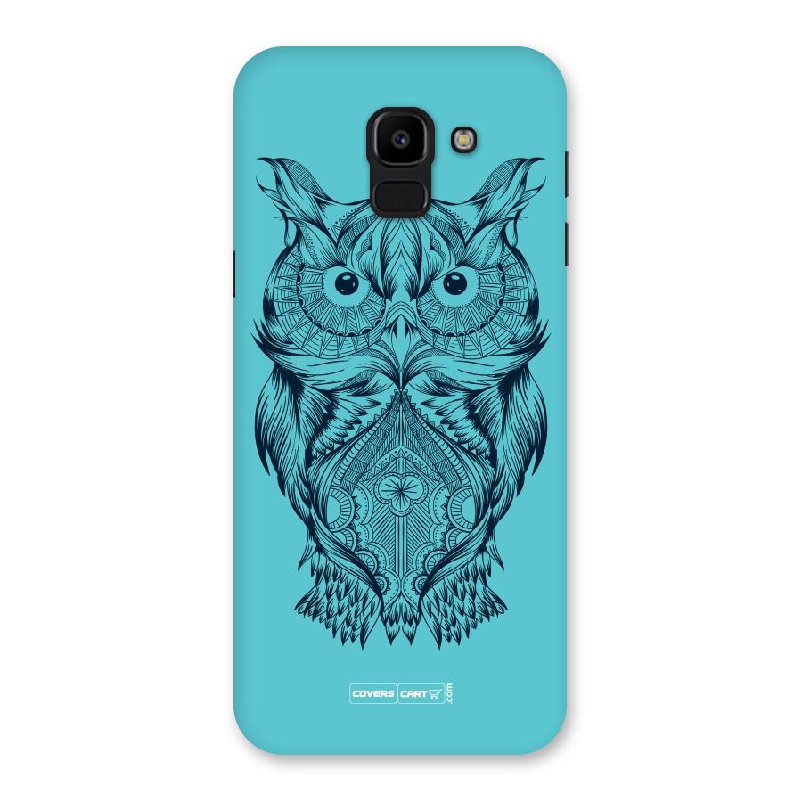 Designer Owl Back Case for Galaxy J6