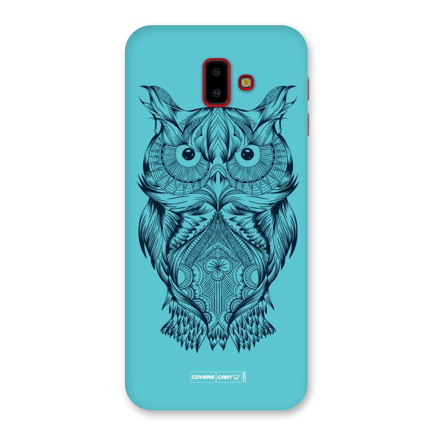 Designer Owl Back Case for Galaxy J6 Plus