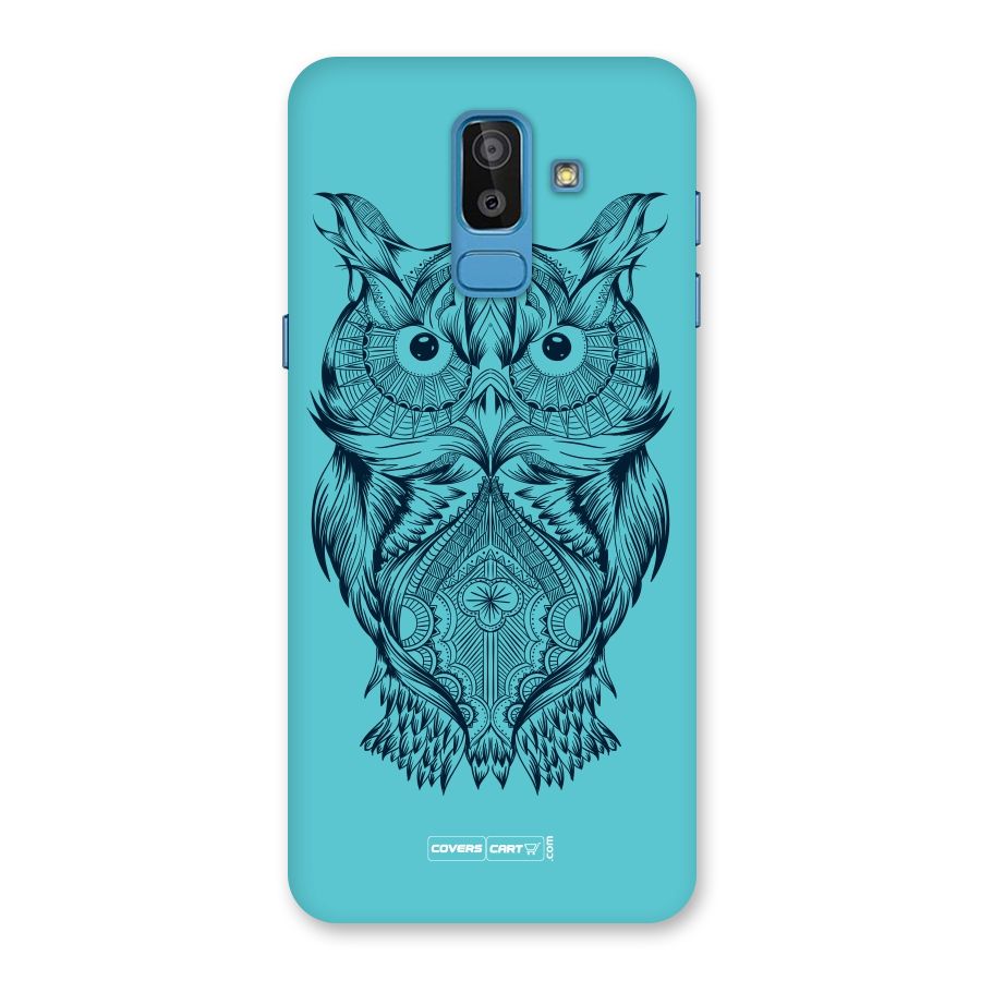 Designer Owl Back Case for Galaxy J8