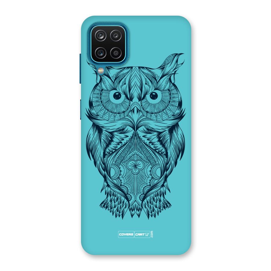 Designer Owl Back Case for Galaxy M12