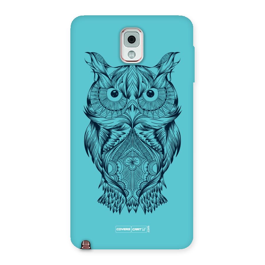 Designer Owl Back Case for Galaxy Note 3