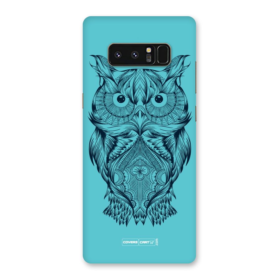 Designer Owl Back Case for Galaxy Note 8