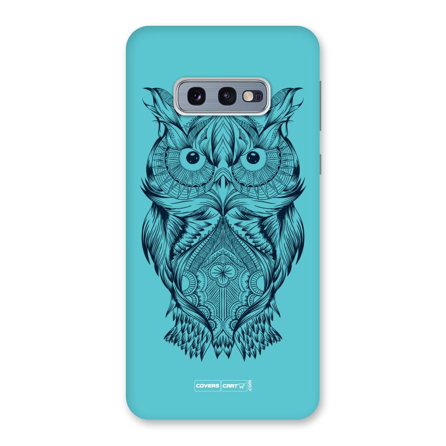 Designer Owl Back Case for Galaxy S10e