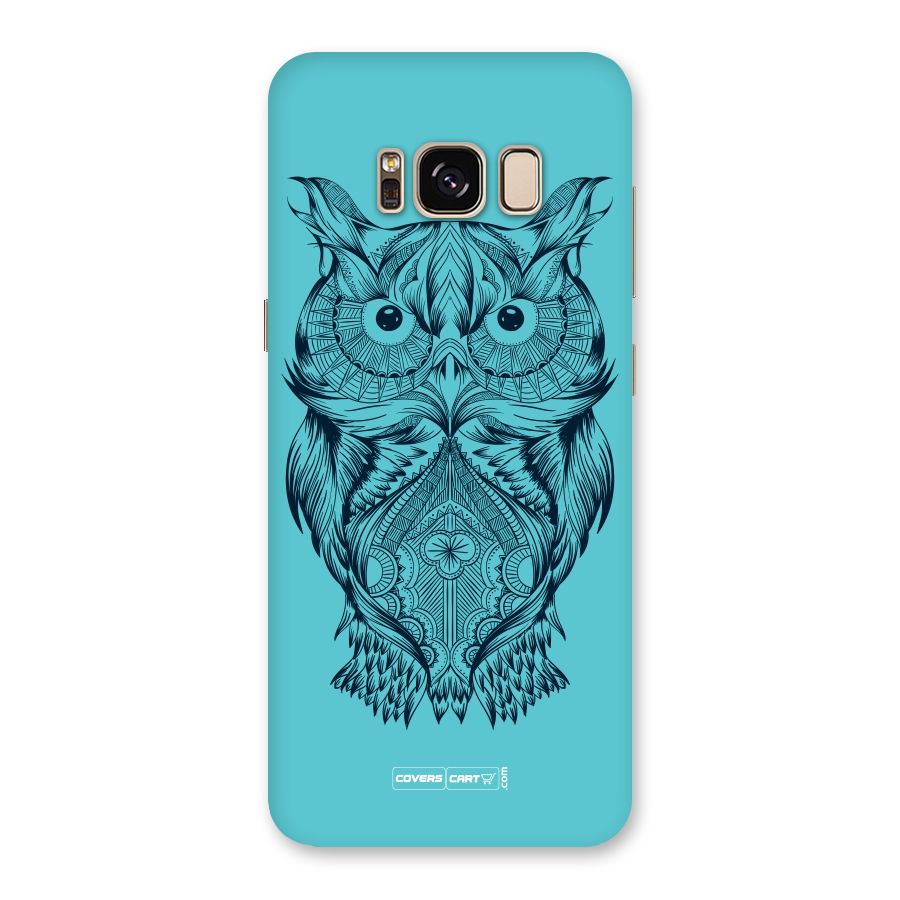 Designer Owl Back Case for Galaxy S8