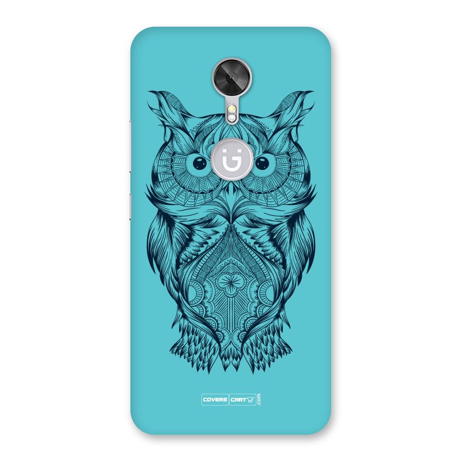 Designer Owl Back Case for Gionee A1