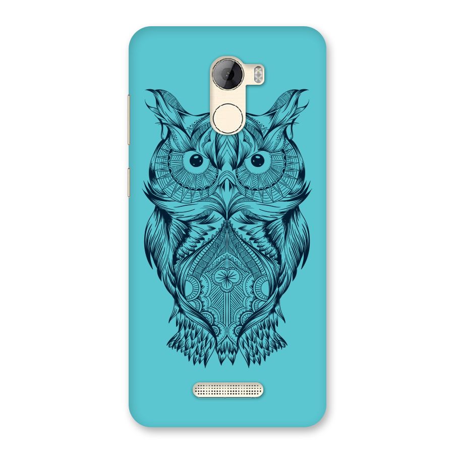 Designer Owl Back Case for Gionee A1 LIte