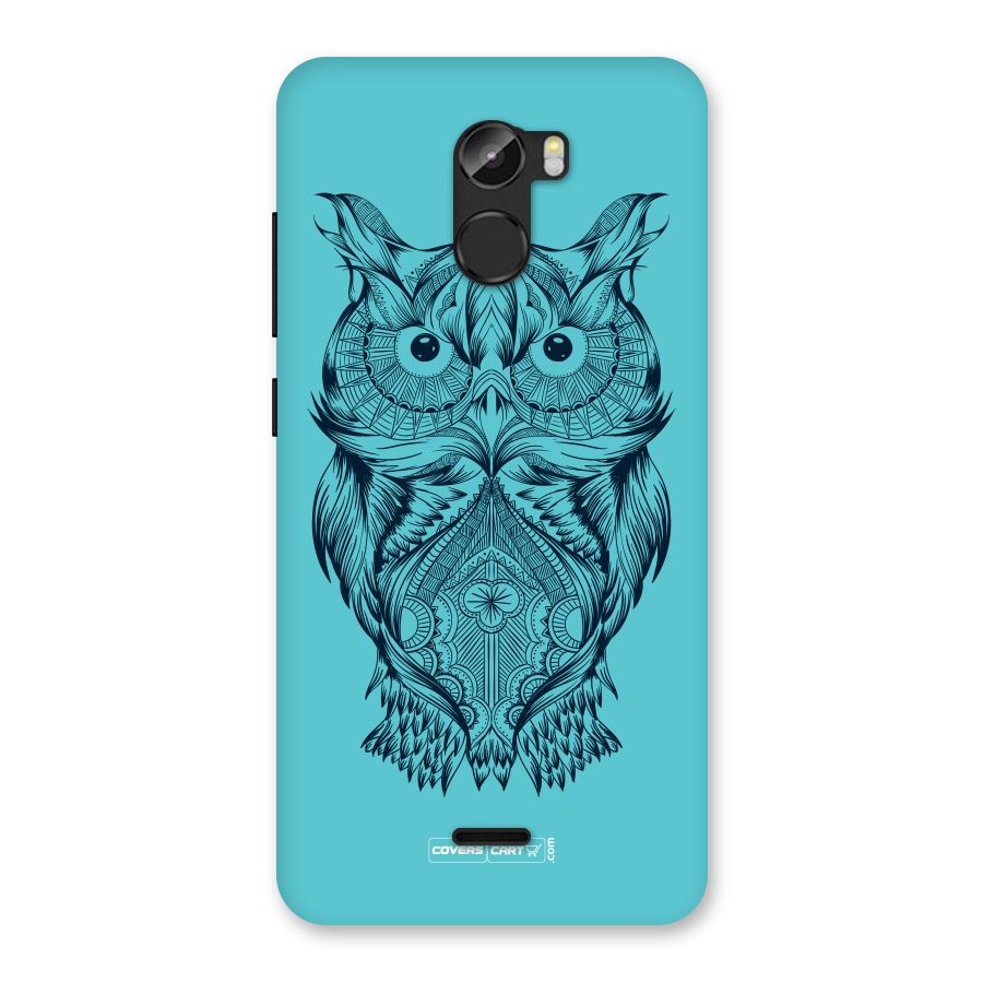 Designer Owl Back Case for Gionee X1