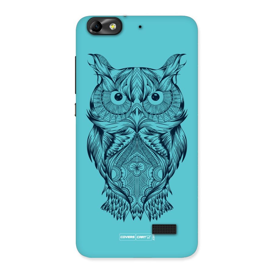 Designer Owl Back Case for Honor 4C