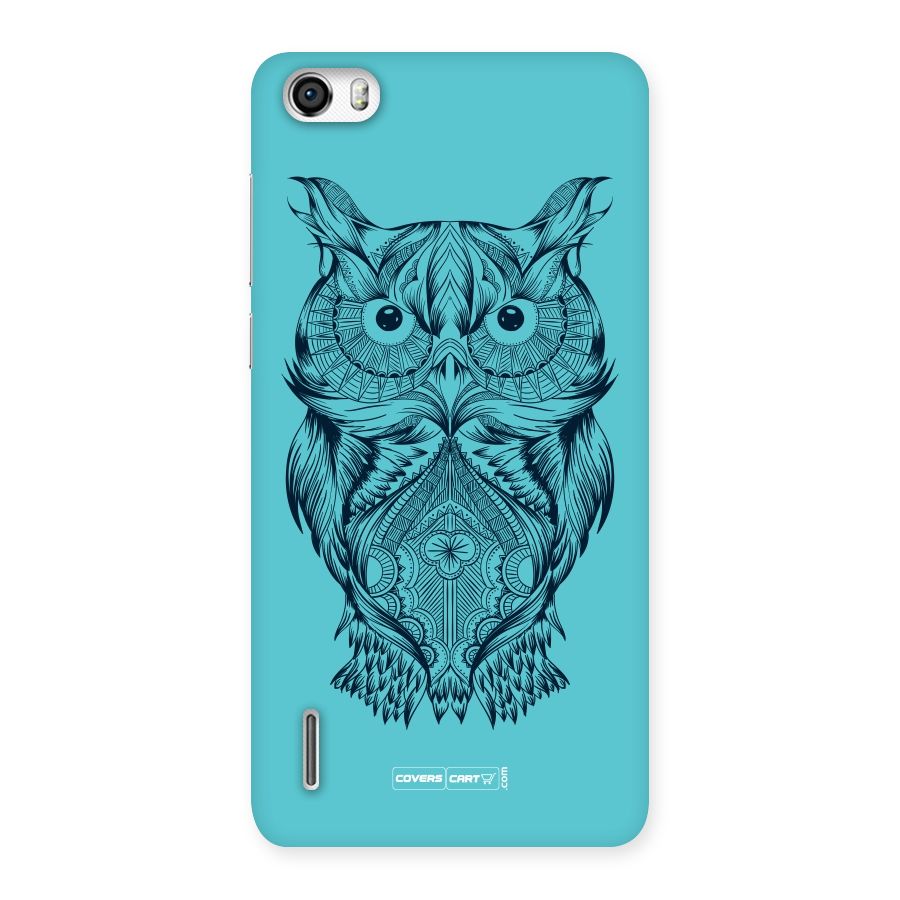 Designer Owl Back Case for Honor 6