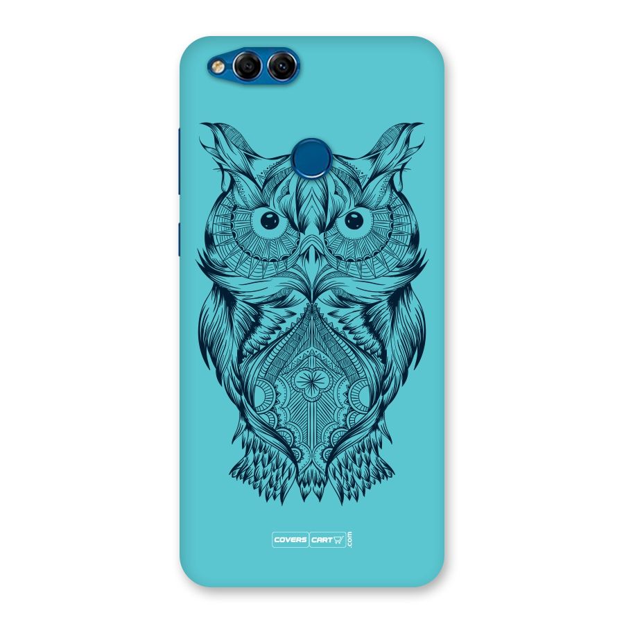 Designer Owl Back Case for Honor 7X