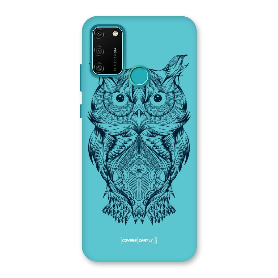 Designer Owl Back Case for Honor 9A
