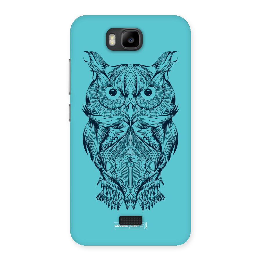 Designer Owl Back Case for Honor Bee