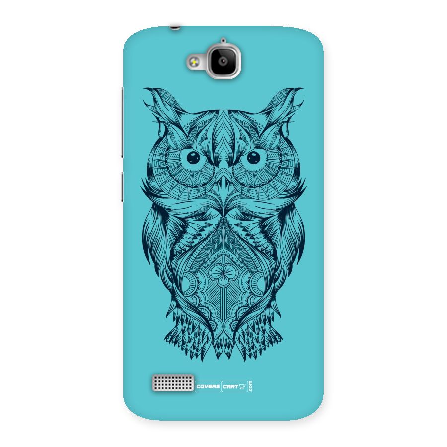 Designer Owl Back Case for Honor Holly