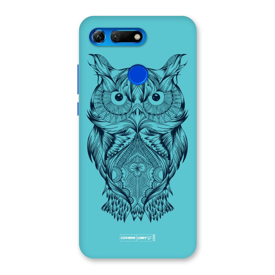 Designer Owl Back Case for Honor View 20
