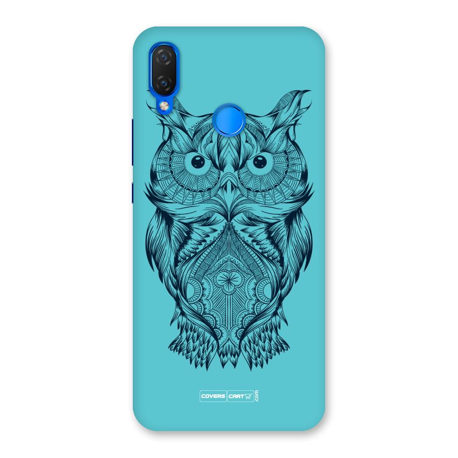Designer Owl Back Case for Huawei P Smart+