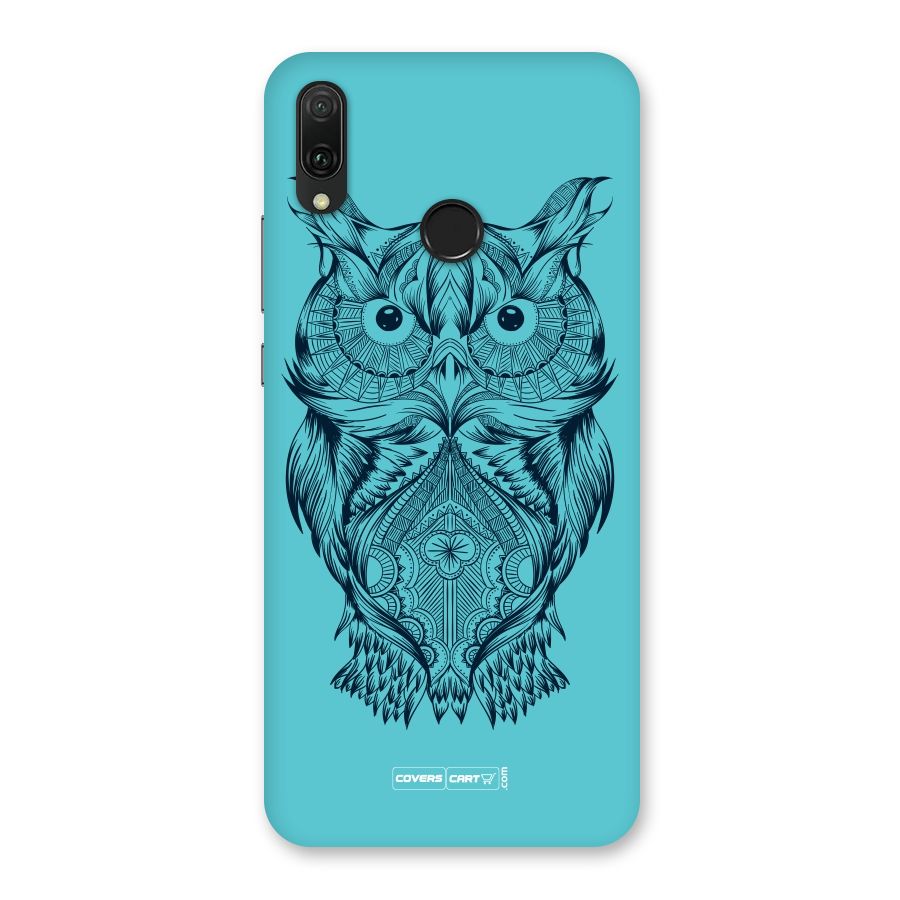 Designer Owl Back Case for Huawei Y9 (2019)