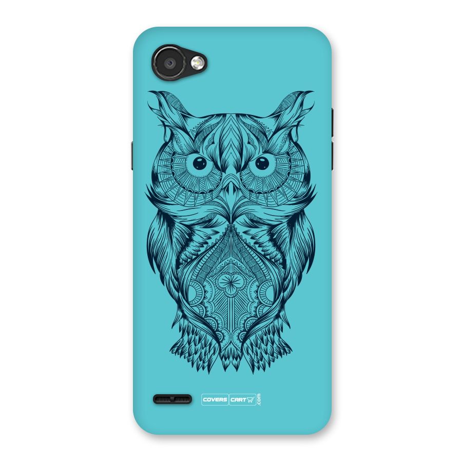 Designer Owl Back Case for LG Q6