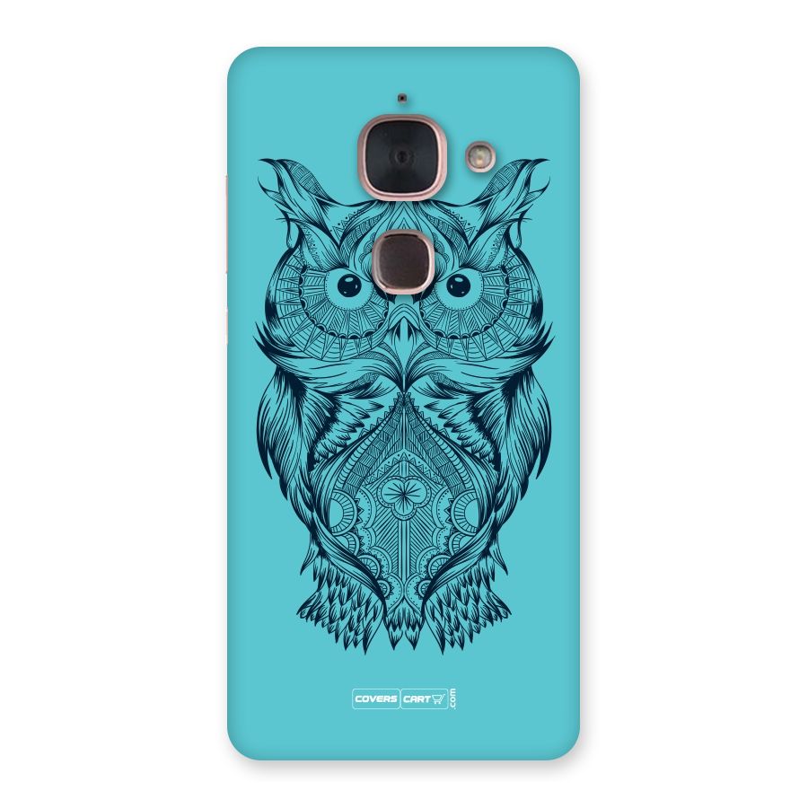 Designer Owl Back Case for Le Max 2
