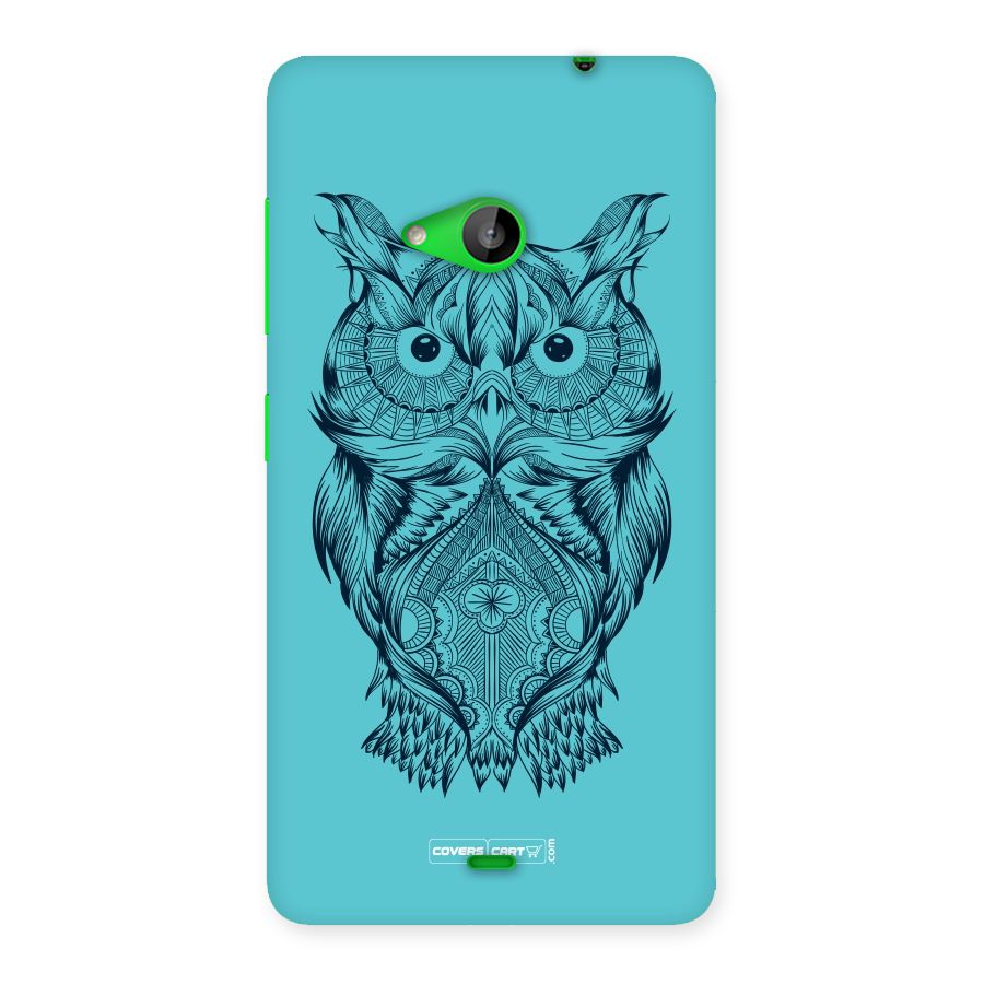Designer Owl Back Case for Lumia 535